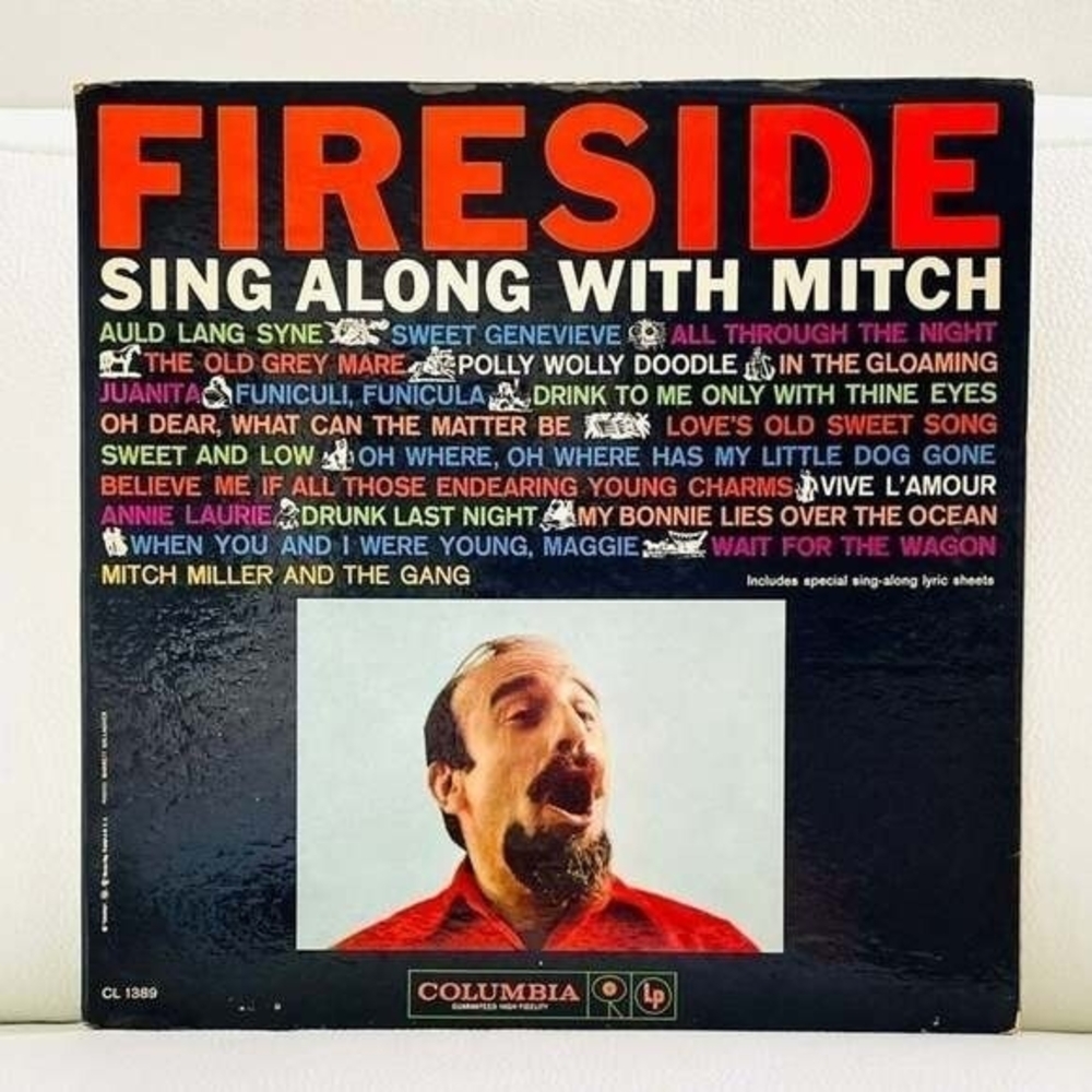 LP Mitch Miller And The Gang - Fireside Vinyl Record